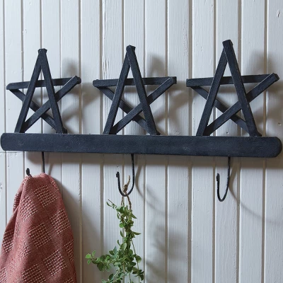 Park Designs Antique Star Triple Hook 1 Park Designs Antique Star Triple Hook