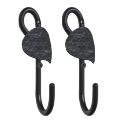 Park Designs Hammered Leaf Single Hook - Set Of 2 -Park Designs Sales GUEST b679a3c8 3f54 439d 8e48 ef45e94a5173