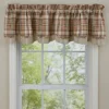 Park Designs Thyme Lined Layered Valance - 16"L - Beige