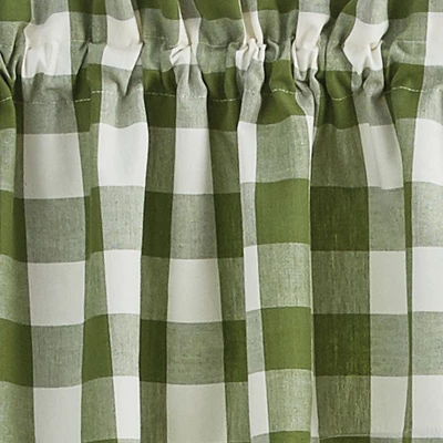 Park Designs Sage Buffalo Check Swag 72''X36'' 2 Park Designs Sage Buffalo Check Swag 72''X36'' - Image 2