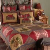 Park Designs Cabin Patchwork Euro Sham Patchwork