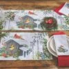Park Designs Holiday Cardinal Love Table Runner 13"X 36"