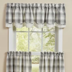 Park Designs Limestone Lined Layered Valance 72"