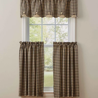 Park Designs Berry Gingham Lined Tiers 1 Park Designs Berry Gingham Lined Tiers