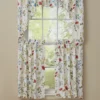 Park Designs Wildflower Scalloped Window Tiers