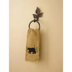 Birch Wood Towel Ring