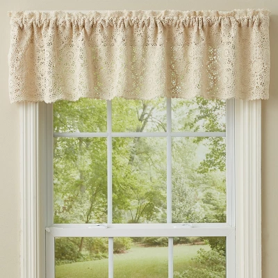 Park Designs Lace Valance - Cream 1 Park Designs Lace Valance - Cream
