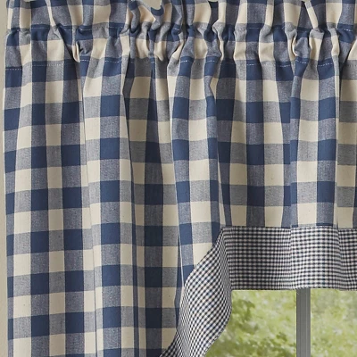 Park Designs Blue York Lights Swag 1 Park Designs Blue York Lights Swag