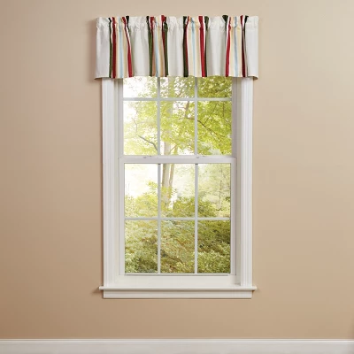 Park Designs Camp Stripe Valance 72" X 14" 1 Park Designs Camp Stripe Valance 72" X 14"