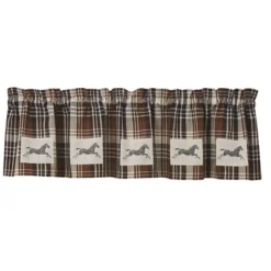 Derby Horse Patch Lined Valance 60'' X 14''