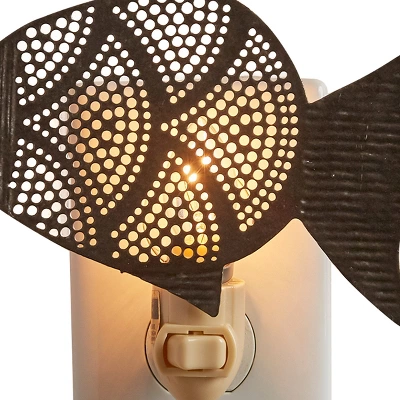 Park Designs Galvanized Fish Night Light 2 Park Designs Galvanized Fish Night Light - Image 2