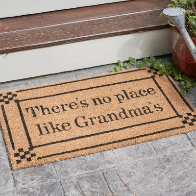 Park Designs No Place Like Grandmas Doormat - Beige 1'6''x2'6'' 1 Park Designs No Place Like Grandmas Doormat - Beige 1'6''x2'6''