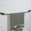 Park Designs Hammered Leaf Towel Bar 24"