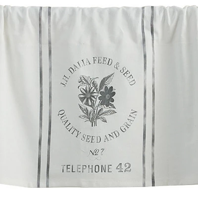 Park Designs Seed Sack Valance 2 Park Designs Seed Sack Valance - Image 2