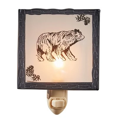 Park Designs Rustic Bear Night Light 1 Park Designs Rustic Bear Night Light