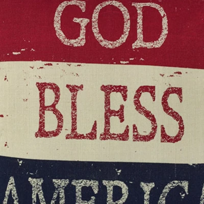 Park Designs God Bless America Pillow Cover 2 Park Designs God Bless America Pillow Cover - Image 2