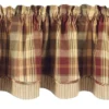 Park Designs Saffron Layer Valance - 72''L - Yellow
