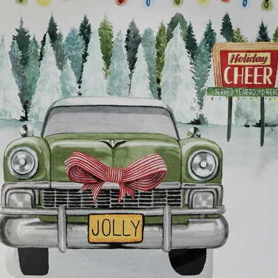 Park Designs Holiday Roadtrip Salad Plate Set Of 4 2 Park Designs Holiday Roadtrip Salad Plate Set Of 4 - Image 2