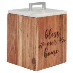 Park Designs Farmhouse Wood Canister - Small -Park Designs Sales GUEST f1b6bf04 b11a 4fcc afee b42013a65231