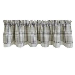 Park Designs Collin Lined Layered Valance