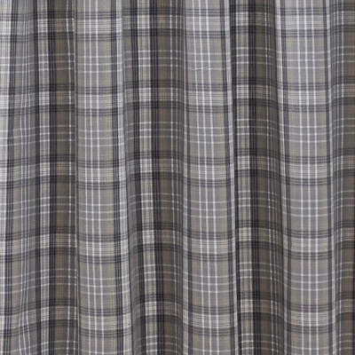 Park Designs Hartwick Shower Curtain - Gray 2 Park Designs Hartwick Shower Curtain - Gray - Image 2