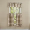 Park Designs Buffalo Check Natural Tiers 72" X 36"