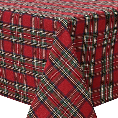 Park Designs Regal Tartan Tablecloth 60X84 2 Park Designs Regal Tartan Tablecloth 60X84 - Image 2
